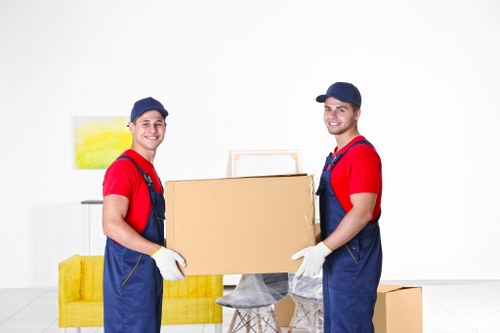 Household move example in Riddlesdown with furniture and boxes