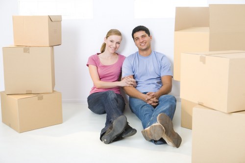 Local movers working on a residential move in Riddlesdown