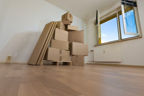 Van loading support for a local move in Riddlesdown