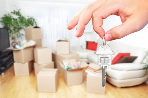 Careful furniture loading for a home relocation in Riddlesdown