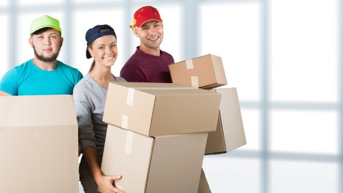 Commercial moving team planning a business relocation in Riddlesdown