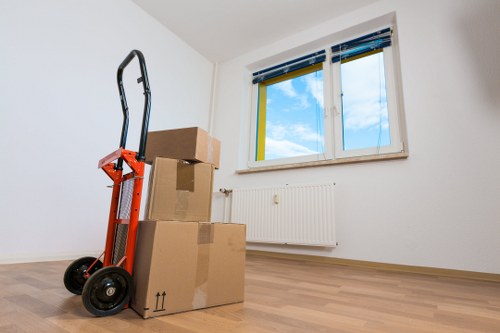 Reusable household items prepared for charity partnership donation