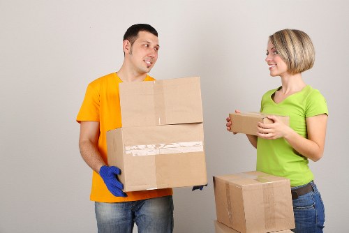 Local removal van prepared for a Riddlesdown home relocation